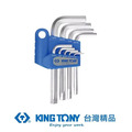 KING TONY 金統立 白金六角板手組1/16~3/8 KT20219SR