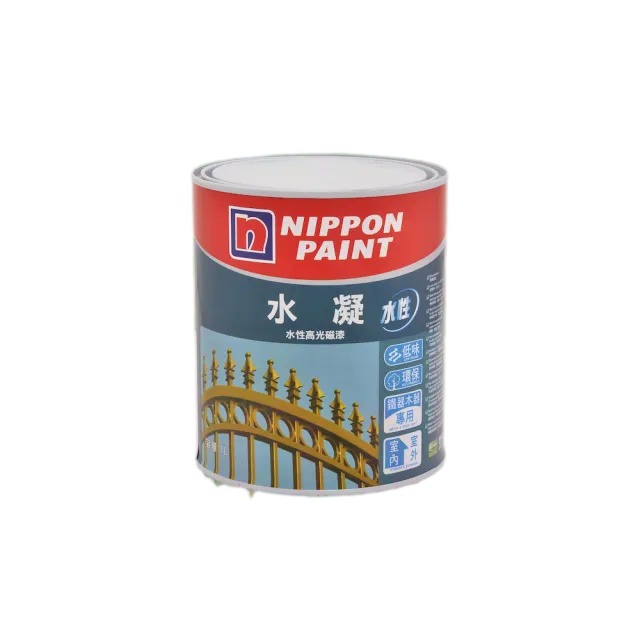 Nippon Paint 立邦 水凝水性高光磁漆 1公升裝 紅磚瓦 Patio Brick OA2000-1 蘊系列顏色