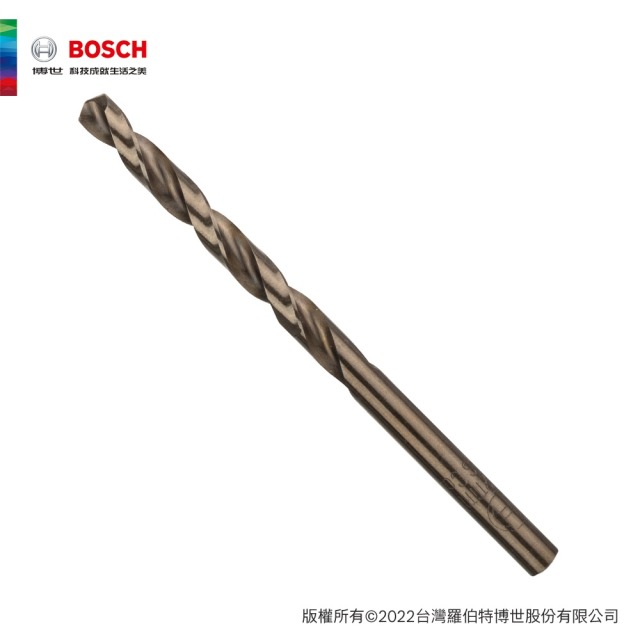 BOSCH 博世 直柄含鈷鑽頭 5.2x52/86mm