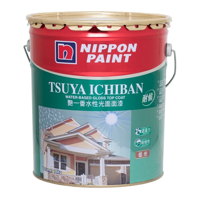 Nippon Paint 立邦 艷一番水性光面面漆 低光 16公斤裝 金沙 Golden Dust YC0066-2 彩系列顏色