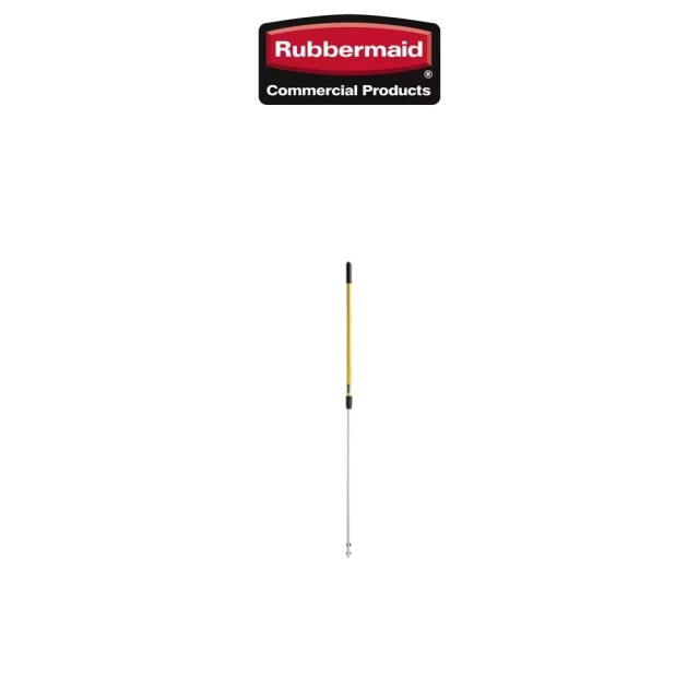 Rubbermaid 樂柏美 舒適型伸縮式快接拖把桿122～183cm 黃色 FGQ76000YL00
