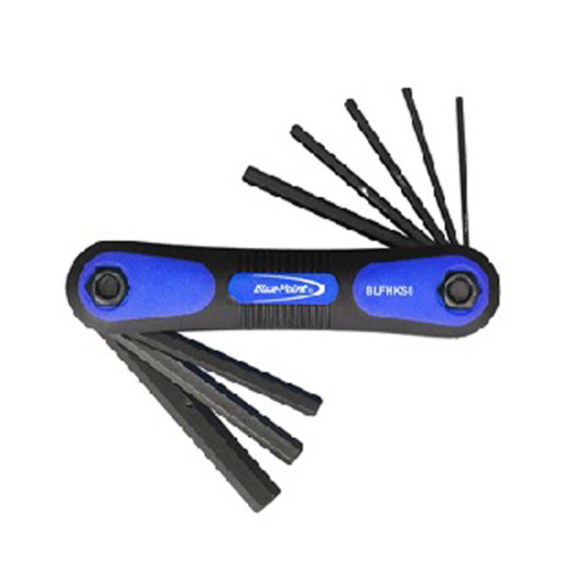 Blue-Point 美國藍點 折疊式六角扳手套組 8件組 BLFHKS8A