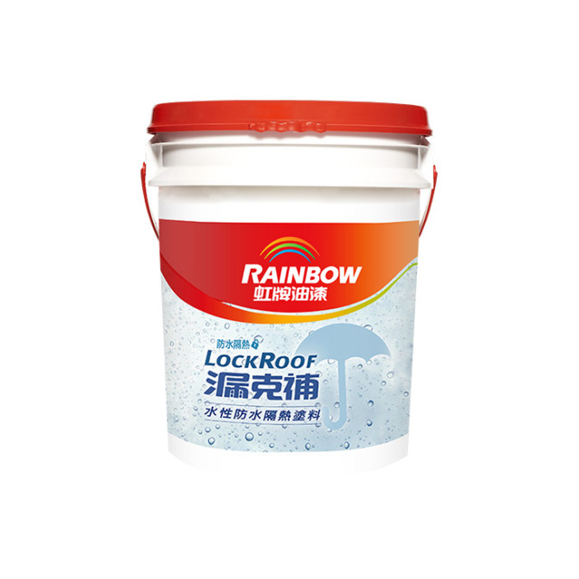 Rainbow 虹牌油漆 424漏克補防水隔熱漆 水性 嫩綠-5加侖裝 424