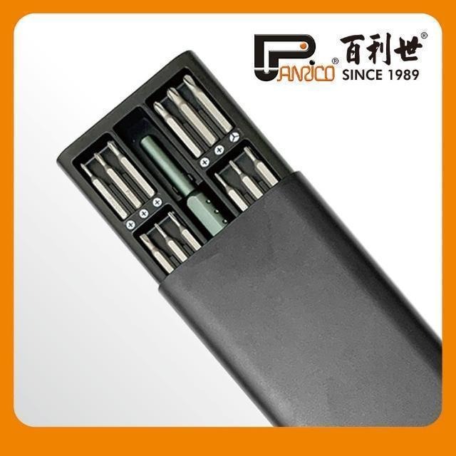 Panrico 百利世 25p鋁盒精密起子組附柄 E008-PS251