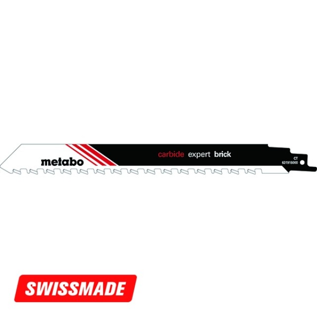Metabo 美達寶 專業磚軍刀鋸片 240/ 12mm/ 2T S1543HM 單入631916000 240/ 12mm/ 2T, 單入631916000 S1543HM