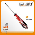 Panrico 百利世 美國旗一字螺絲起子3.0x75mm FM56-10753