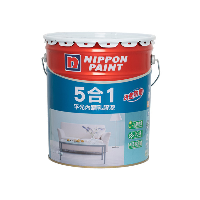Nippon Paint 立邦 5合1內牆乳膠漆 平光 18公升裝 邂逅柔情 Encounter Tender Feelings YN0015-4 恒系列顏色