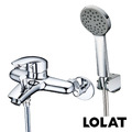 LOLAT 羅力 實惠時尚沐浴水龍頭/鉻 SNN1736H