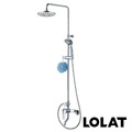LOLAT 羅力 簡約花灑SPA沐浴水龍頭/出水量大鉻 SNN1333K