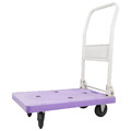 TRENY 日式塑鋼手推車 紫 紫