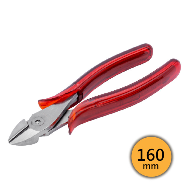 BAHCO 瑞典魚牌 鋼琴線用斜口鉗 (醋酸纖維握把, 鎳鉻合金) 160mm 長度: 160 mm
鉗口長度: 19 mm
最大開口: 2.1 mm
重量: 215 g
剪切能力 (銅線): Φ3.7 mm
剪切能力 (鐵線): Φ2.2 mm
剪切能力 (鋼琴線): Φ2.0 mm 2676B