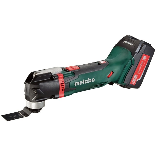 Metabo 美達寶 18V鋰電磨切機 4.0Ah單電套裝組 隨附工具袋MT 18 LTX 18V鋰電, 4.0Ah MT 18 LTX