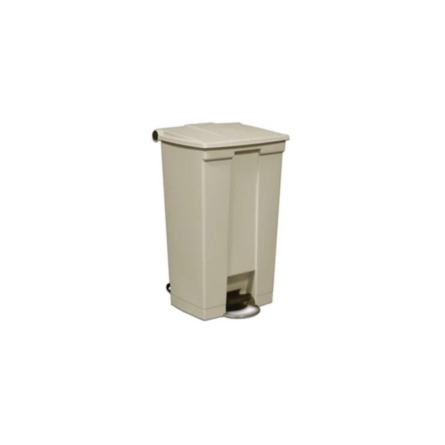 Rubbermaid 樂柏美 腳踏式垃圾桶87L(米色) 米色 FG614600BEIG