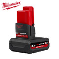 Milwaukee 美沃奇 12V高輸出5.0Ah鋰電池 無 M12 HB5
