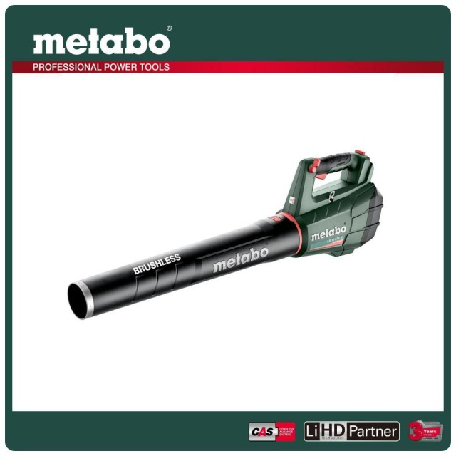 Metabo 美達寶 18V鋰電無刷吹風機4.0Ah單電套裝組 LB18LTXBL