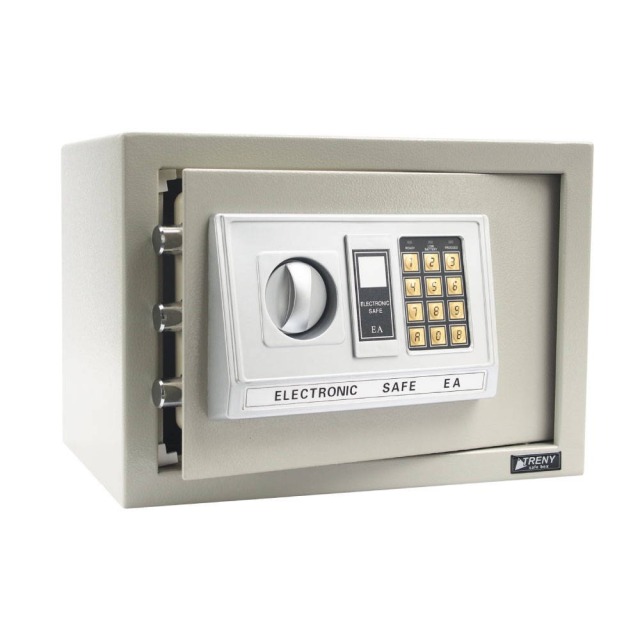 TRENY 三鋼牙電子式保險箱 中