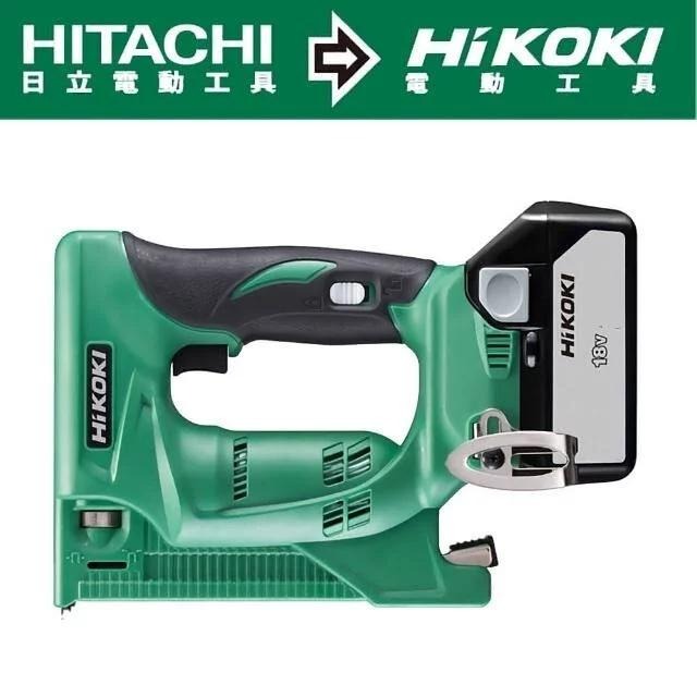 HiKOKI 18V充電式釘槍機-ㄇ型釘-單電5.0Ah N18DSL