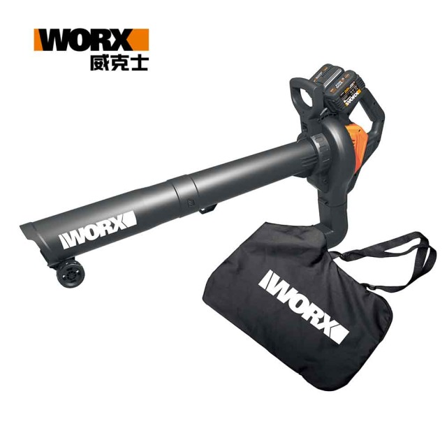 WORX 威克士 40V無刷2合一吸/吹鋰電吹風機 WG583E 40V, 2合一 WG583E