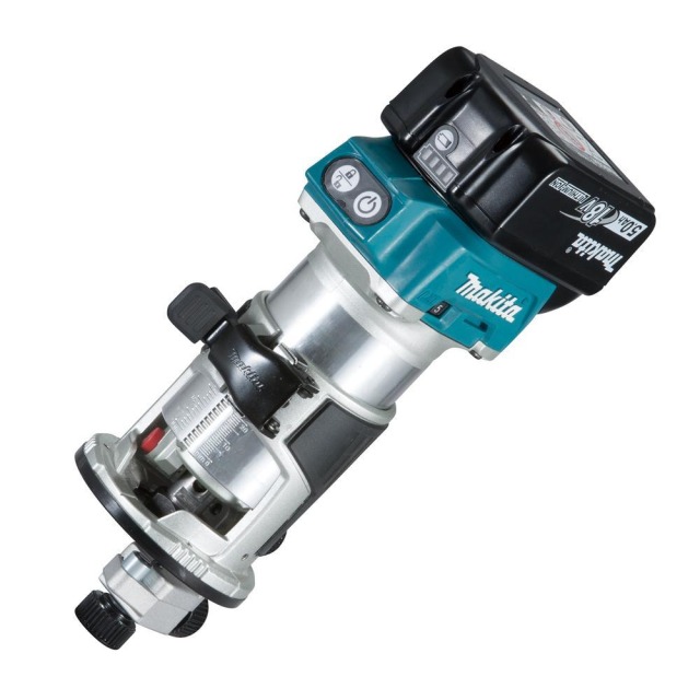 MAKITA 牧田 18V鋰電修邊機 空機 產品規格表
工作能力	夾頭孔徑：6或8mm
回轉數rpm	10,000-30,000
尺寸(長x寬x高)	226mm
重量	2.1kg DRT50Z