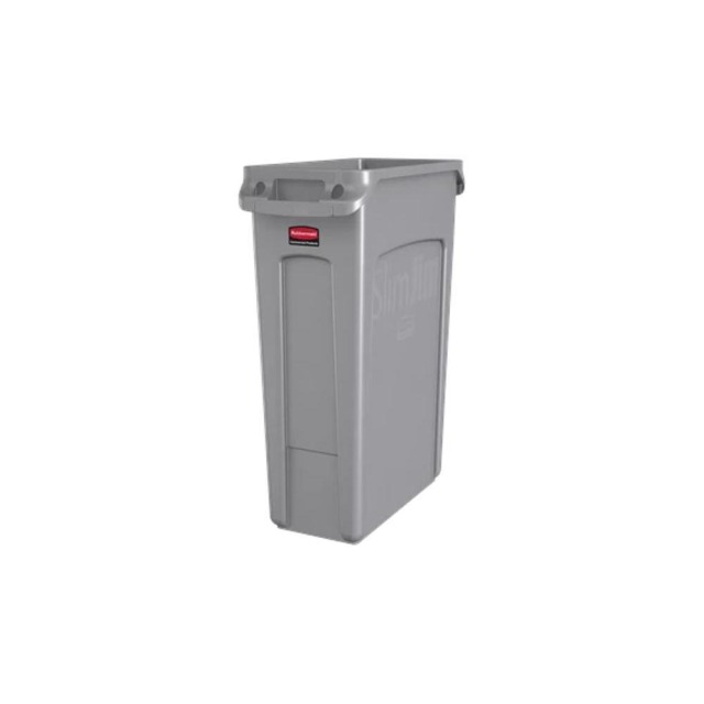 Rubbermaid 樂柏美 通風式垃圾桶87L(灰色) 灰色 FG354060GRAY
