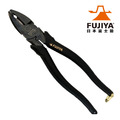 FUJIYA 富士箭 偏芯強力膠柄鋼絲鉗225mm(黑金系列) 3000N-225BG