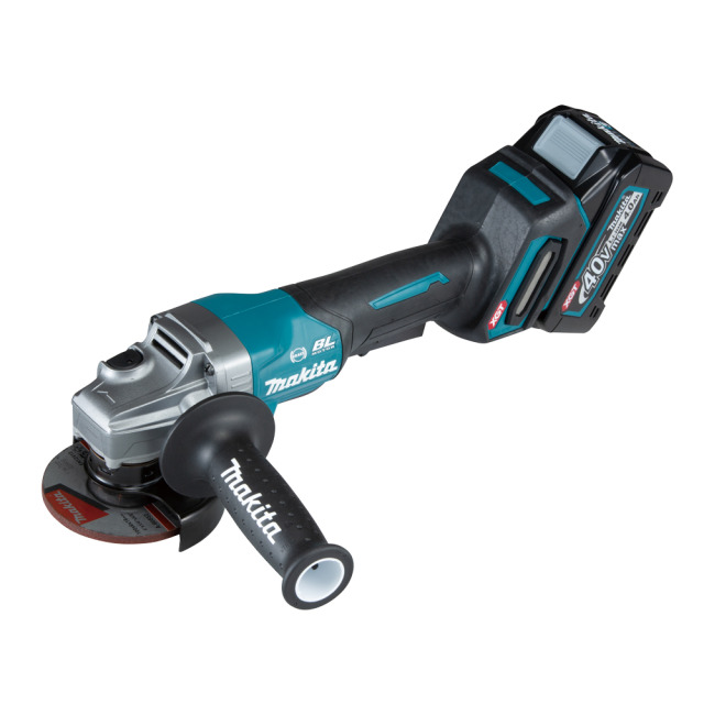 MAKITA 牧田 40V充電無刷砂輪機 －100 mm/ 煞車/扳機-單機 空機 GA011GZ