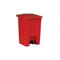 Rubbermaid 樂柏美 腳踏式垃圾桶45L(紅色) 紅色 FG614400RED