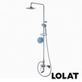 LOLAT 羅力 頂級花灑SPA沐浴水龍頭/出水量大/鉻 SNN1353K