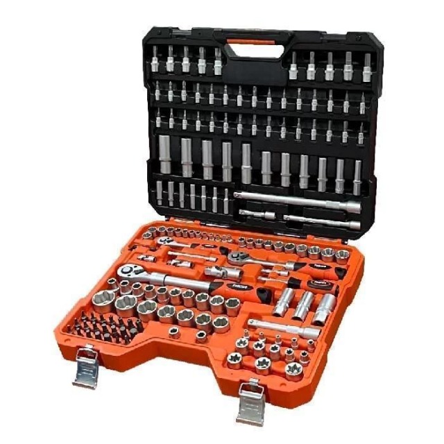 Panrico 百利世 155件套筒汽車維修套裝組(台灣製造套筒組) FM8902155