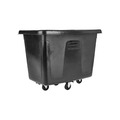 Rubbermaid 樂柏美 方形斗車12立方英尺 黑色 FG461200BLA