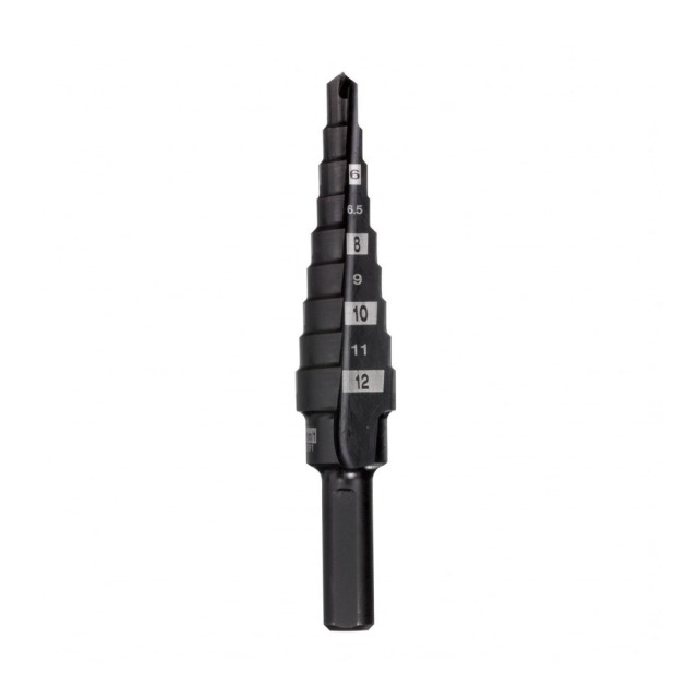 Milwaukee 美沃奇 階梯鑽頭6-35mm 尺寸	4mm - 12mm	4mm - 20mm	M6-M32 (32.5MM)	6mm - 35mm	
種類	Step Drill Bits	Step Drill Bits	Step Drill Bits	Step Drill Bits	Step Drill Bits
包裝數量	1	1	1	1 48-89-9335