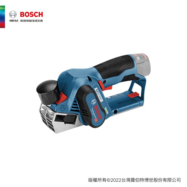 BOSCH 博世 12V 鋰電免碳刷電刨刀 GHO 12V-20 空機(不含電池、充電器) GHO 12V-20
