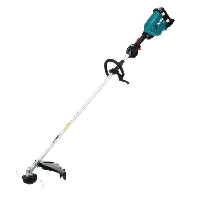 MAKITA 牧田 36V(18V*2)鋰電無刷高扭力割草機 空機 產品規格表
工作能力	鋸片：255mm尼龍繩：430mm塑膠刀片：255mm螺母尺寸：M10x1.25LH最大輸出功率：1,000W
回轉數(高/中/低)rpm	0-7,000 / 0-5,500 / 0-4,600
尺寸(長x寬x高)	1,846x400x269 mm
重量	5.7 - 6.3 kg DUR369LZX2