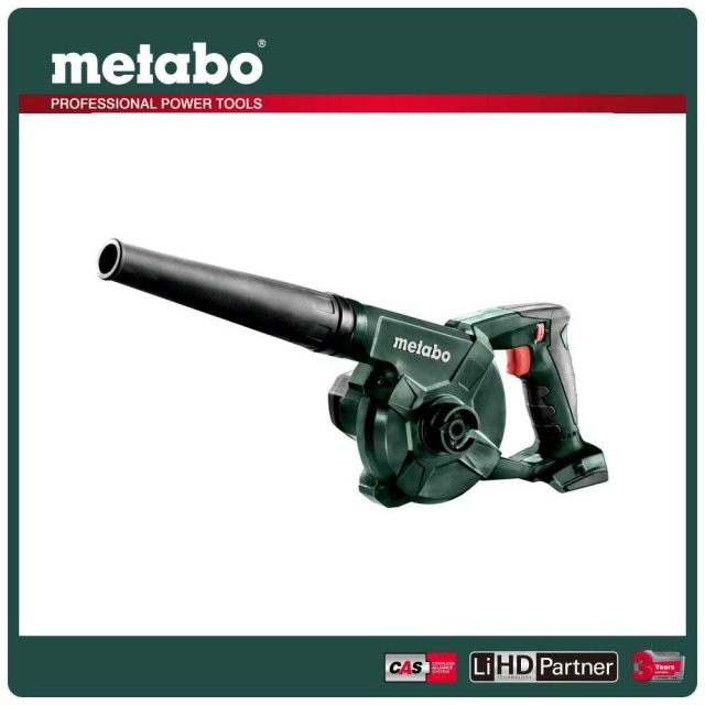 Metabo 美達寶 18V鋰電三速吹風機4.0Ah單電套裝組隨附工具袋 AG 18