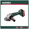 Metabo 美達寶 18V鋰電無刷5”砂輪機-快拆5.5Ah單電套裝組隨附工具袋 WB 18 LTX BL 125 Quick