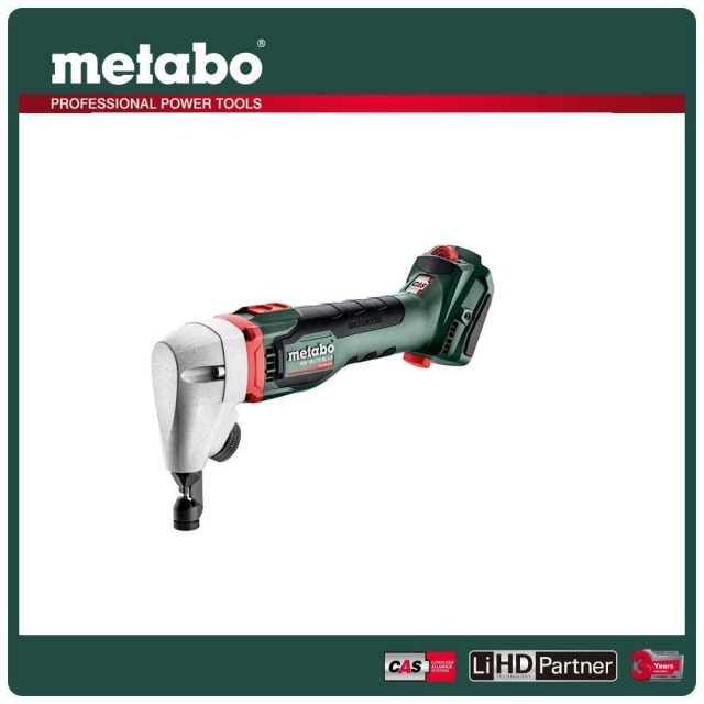Metabo 美達寶 18V鋰電無刷壓穿式電剪空機 NIV 18 LTX BL 1.6