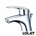 LOLAT 羅力 簡約臉盆水龍頭/鉻 BNN1787