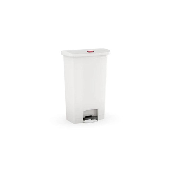 Rubbermaid 樂柏美 前踏式垃圾桶68L(白色) 白色 1883559