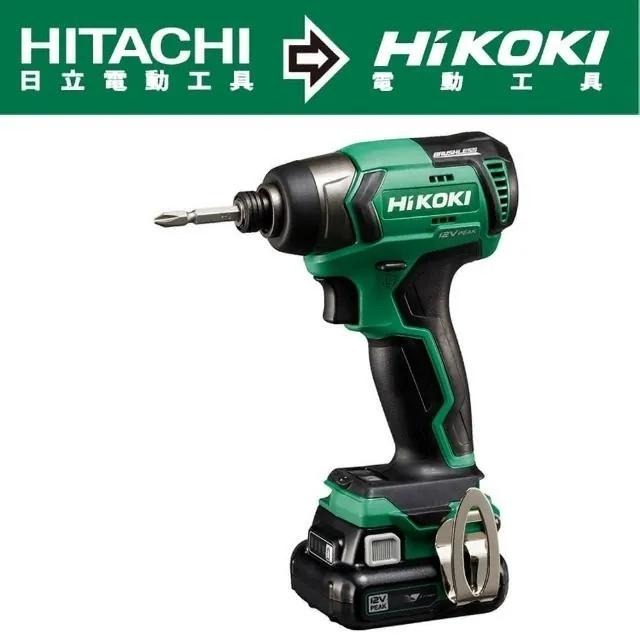 HiKOKI 12V充電式無刷衝擊起子機-空機 WH12DD