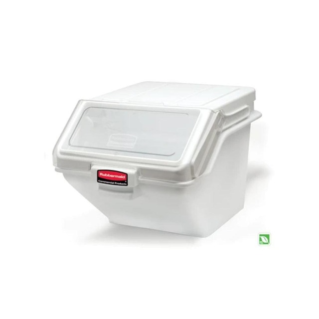 Rubbermaid 樂柏美 原料儲存桶48L 白色 FG9G5800WHT