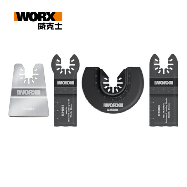 WORX 威克士 WORX萬能鋸片 切割類套組 4件套(WA5092) 4件套 WA5092