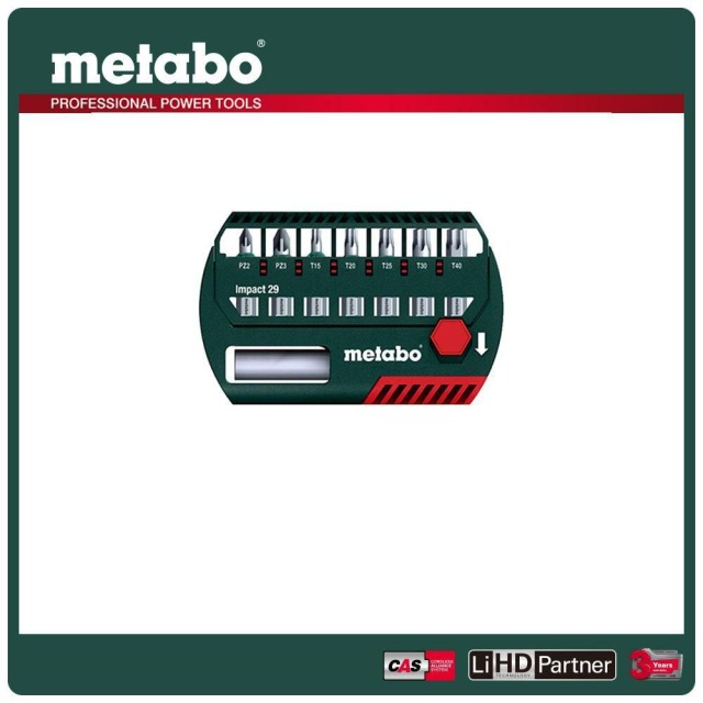 Metabo 美達寶 8件式起子頭套組 BIT-BOX IMPACT 628849000