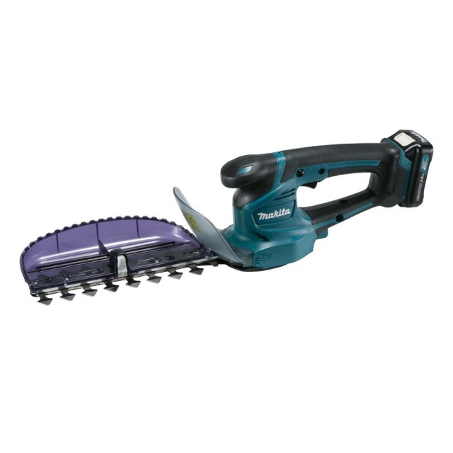 MAKITA 牧田 12V樹籬剪 空機 產品規格表
工作能力	鋸片長度：200mm衝程數：2,500spm
耗電量	170W
尺寸(長x寬x高)	504x120x131mm
重量	1.3-1.5kg UH201DZ