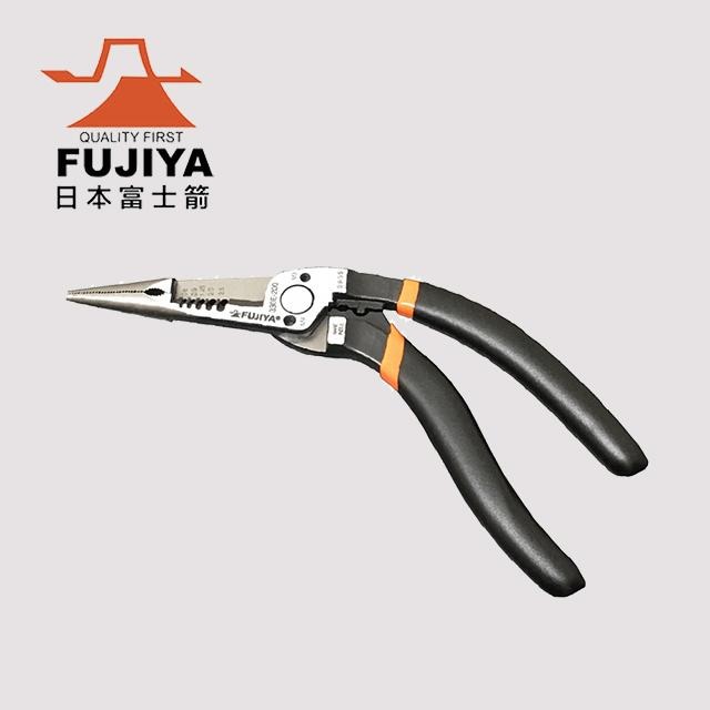 FUJIYA 富士箭 配電型彎型尖口鉗200mm 330E-200