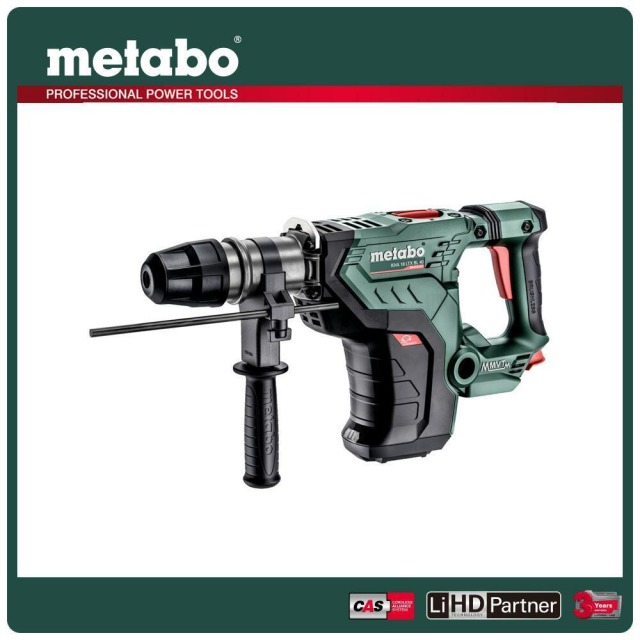 Metabo 美達寶 18V鋰電無刷SDSMAX電動鎚鑽空機 隨附攜帶箱 KHA 18 LTX BL 40