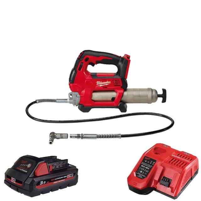 Milwaukee 美沃奇 18V鋰電注黃油槍 M18GG-301