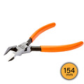 BAHCO 瑞典魚牌 45° 電子斜口鉗 (PVC握把) 154mm 長度: 154 mm
鉗口長度: 21 mm
重量: 135 g
剪切能力 (銅線): Φ1.8 mm
剪切能力 (鋼琴線): Φ3.0 mm 2145PD-150