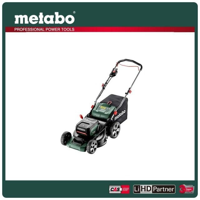 Metabo 美達寶 36V18V+18V鋰電無刷手推割草機5.5Ah套裝組 RM 36-18 LTX BL 46