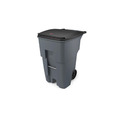 Rubbermaid 樂柏美 BRUTE可推式垃圾桶360L(灰色) 灰色 FG9W2200GRAY