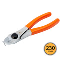 BAHCO 瑞典魚牌 電纜剪 (PVC握把) 230mm 長度: 230 mm
鉗口長度: 22 mm
重量: 425 g
剪切能力: 15 mm 2801N